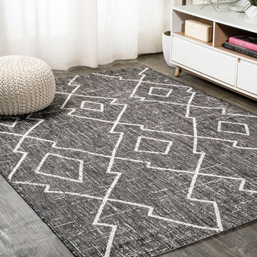 Carwa Tribal Diamond Trellis Indoor/outdoor Area Rug